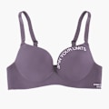 Miniatyrbild 4 av 4: Plus Size Dam Seamless Ice Silk BH Letter Print BH Push Up Tank Top Mode Lingerie Bralette Sov-BH Bekväma Underkläder Wine red 38/85