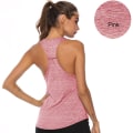 Miniatyrbild 3 av 6: Yoga Tröjor Dam Sport Linne Atletisk Fitness Sport Tanktoppar Dark Gray L