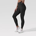 Pikkukuva 5 / 11: Joogahousut Korkea Vyötärö Push Up Joustavat Treenileggingsit Naisille Gray f M