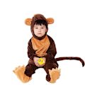 Pikkukuva 1 / 4: Apina-asu Eläinleikki Vanhempi-lapsi Asu Halloween-asu Esitysasuste Cosplay Eurooppa ja Amerikka 5040 children's monkey XL-(140-153)