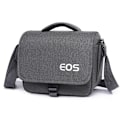 Miniatyrbild 2 av 5: DSLR Kameraväska Crossbody Multifunktionskit Utomhus Kabinväska Black large