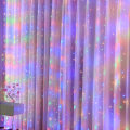 Miniatyrbilde 1 av 6: LED Julelys Gardin Lyslenke Eventyrlys Lysgirlander For Bryllup Hjemmefest Dekor Like the picture 3M*1M