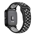 Miniatyrbillede 11 af 11: 20mm/22mm silikone rem til Amazfit GTS/2/2e/GTS2 Mini/GTR 42mm/47mm/GTR2/2e/stratos 2/3 sportsur armbånd Amazfit bip rem pink white 22mm watch band