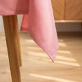 Pikkukuva 3 / 10: Yksivärinen pöytäliina ravintolan sisustukseen, ravintola, hotelli, suorakulmainen pöytäliina, vaaleanpunainen meikkipöydän liina Bamboo-carbon color 135*240cm