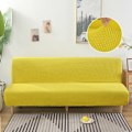 Miniatyrbild 1 av 11: 15 Färger Polar Fleece Sofföverdrag för Bäddsoffa Utan Armstöd Vikbar Bänk Överdrag Sofföverdrag X/Z/D Storlek För Hem Hotell Yellow X  120-155cm