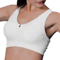 Pikkukuva 11 / 11: Jooga Urheiluliivit Hengittävät Langattomat Pehmustetut Push Up -urheilutoppi rose red 3XL