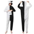 Miniatyrbild 3 av 9: Unicorn Pyjamas Vuxen Djur Katt Onesie Dam Herr Par Vinter Pyjamas Set Nattlinne Sovkläder Flanell Hemmakläder as picture4 M