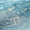 Miniatyrbilde 5 av 5: Semper Marmor Tapet Muriva Teal/Gull Teal/Gold