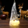Miniatyrbilde 1 av 9: Juledekorasjoner Skog Eldre Anheng med Lys Ansiktsløs Dukke Oppheng Ornamenter Style c