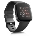 Miniatyrbild 9 av 11: Ersättningsarmband för Fitbit Versa 2 SE, silikon sportarmband för Fitbit Versa Lite armband, smartklocka tillbehör rose pink size S for versa 2