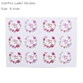 Miniatyrbillede 1 af 11: 100 stk. Gennemsigtige plastikposer til slik, slikkepinde, kager, indpakning, cellofanposer, jule-, bryllups-, fødselsdagsfest, gavepose 100pcs label sticker5