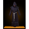 Miniatyrbillede 5 af 8: Middelalder Halloween Kristen Munk Præst Kåber Heks Troldmand Kappe Cape Party Død Spøgelse Vampyr Djævel Dæmon Cosplay Kostumer Red XL
