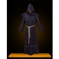 Pikkukuva 4 / 8: Keskiaikainen Halloween Kristillinen Munkki Pappi Kaapu Noidan Velhon Viitta Cape Juhla Kuolema Aave Vampyyri Paholainen Demon Cosplay Asut Blue M