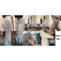 Miniatyrbilde 4 av 11: Yoga Sett Treningsklær Topper Og Tights Sportsdrakter For Kvinner BraPants Khaki L