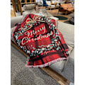 Miniatyrbilde 9 av 9: God Jul Ekorn Furu Teppe Tapestry Veggdekorasjon Sofahåndkle Squirrel tree blanket 90*150cm