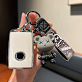 Miniatyrbild 5 av 5: TPU Bilnyckel Fodral Skal För Mazda 3 Alexa CX30 CX-4 CX5 CX-5 CX8 CX-8 CX-30 CX9 CX-9 Skydd Nyckelfri Fob White