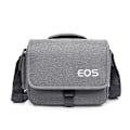 Miniatyrbild 1 av 5: DSLR Kameraväska Crossbody Multifunktionskit Utomhus Kabinväska Light gray large