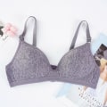 Miniatyrbillede 2 af 4: Push Up BH Samlende Bralette Undertøj Sovetoppe Bomuld Uden Bøjle BH Sexet Tynd Sømløs Intim Blød Dame Bralette Toppe Watermelon red 32/70