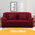 Miniatyrbilde 4 av 9: Elastisk Stretch Sofatrekk 1/2/3/4 Seter Slipcover Sofatrekk for Universale Sofaer Seksjonssofaer L-formet Slipcover 015 Size-1(90-140cm) 1pc