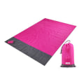 Miniatyrbillede 3 af 6: 200x210cm Lomme Picnic Vandtæt Sand Strandmåtte Udendørs Camping Foldbart Tæppe Picknick Telt Cover Sengelinned Green 200 x 210cm
