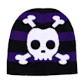 Miniatyrbillede 1 af 8: Kreativ Sjovt Udtryk Strikket Hue Pirat Dødningehoved Japansk Harajuku Uldhue Adorkable Pullover Hue Pirate pattern Average size