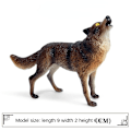 Miniatyrbillede 6 af 11: Små Simulations Ulve Actionfigurer PVC Figur Samleobjekter Vilde Dyr Figurer Figurer Børn Kognitive Legetøj Børnegave Wolf 3