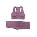Miniatyrbild 5 av 11: Yoga Set Träningskläder Träningsdräkt Toppar Och Leggings för Fitness Sport För Kvinnor Sky blue L