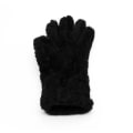 Miniatyrbilde 4 av 9: Nye Herre Vinterhansker Varme Ekte Sauepels Hansker for Menn Termisk Geitepels Kasjmir Ekte Lær Snøhansker Manuell Black C One Size