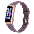 Miniatyrbild 7 av 9: Smart Armband Puls Blodtryck Sömnövervakning Stegräknare Kroppstemperaturklocka Rose Gold