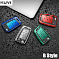 Pikkukuva 3 / 11: Tarjous Nahka TPU Auton Avaimen Kotelo Suojus Avaimenperä Polo Tiguan Passat Golf MK Jetta Skoda Kodiaq Superb Octavia Seat C Style red