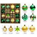 Miniatyrbild 11 av 11: Julgranskulor 42/44 st 6 cm Stora Julkulor Flerfärgade Kuldekorationer Julgransprydnader Set för Hemfest 44pcs9 As picture