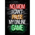 Miniatyrbilde 1 av 5: Sleep Game Repeat Veggkunst Plakat Trykk Lerret Maleri Bilde For Barn Gutterom Dekorativt Lekerom AC359-3 30X45cm Uten Ramme AC359-3 30X45cm Unframed