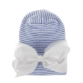 Miniatyrbillede 11 af 11: Babyhue Vinterhue Beanie Dobbeltlags Fortykkede Sløjfehue Baby Ny Hospitalshue #14 white knot Red Hat Average size
