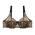 Miniatyrbild 3 av 4: Nya Ankomster Genomskinlig Spetsbroderi Dam BH Sexiga Plus Size Underkläder Bralette Behå Red 80C