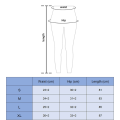 Miniatyrbilde 2 av 11: Yogabukser Tights Bukser Høy Midje Høy Elastisk For Kvinner Gray S
