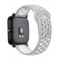 Miniatyrbild 11 av 11: 20mm/22mm Silikonarmband för Amazfit GTS/2/2e/GTS2 Mini/GTR 42mm/47mm/GTR2/2e/stratos 2/3 Sportklocka Armband Amazfit bip armband black-lime 20mm watch band
