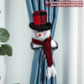 Miniatyrbild 1 av 11: Jultomte Älg Julgardin Dekor God Jul Dekor för Hemmet Julgransprydnader Gåva Navidad 2023 Gott Nytt År 2023 9