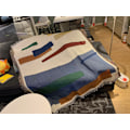 Miniatyrbillede 1 af 3: Gobelinstæppe Tæppe Sofabetræk Personligt Dekorativt Tæppe Tæppe Dobbelt Sofabetræk Klud Note 150X210 medium