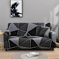 Miniatyrbillede 11 af 11: Geometriske Elastiske Sofabetræk til Stue Moderne Sektionshjørnesofabetræk Slipcovers Sofabetræk Stolbeskytter Color 23 1pc 3-Seat 190-230cm