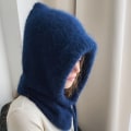 Miniatyrbilde 2 av 11: Westernstil Høst og Vinter Mote Varmt Skjerf Nakke Beskyttelse Integrert Ullstrikket Lue Dame Silver Gray
