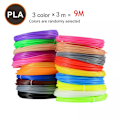 Miniatyrbild 11 av 11: 3D-utskriftspenna DIY Ritpenna med LCD-display 3D-penna med 20 färger 100 meter PLA-filament Julklapp Födelsedagspresent till barn Bule--9M PLA