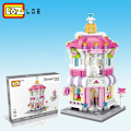 Miniatyrbillede 3 af 11: LOZ Byggeklodser Bybillede Scene Kaffebar Butik Arkitekturmodel Samlelegetøj Julegave til Børn without  box12
