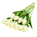 Miniatyrbilde 6 av 11: 10 stk. Tulipaner Kunstige Blomster Ekte Berøringsfølelse Kunstig Bukett Fake Blomst for Bryllupsdekorasjon Blomster Hjem Hagedekor Mix5