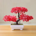 Miniatyrbilde 4 av 9: Kunstig Plante Kunstig Blomst Hjem Dekor Bonsai Tre Potteplante Falsk Blomst Potte Ornament For Hjem Rom Hage Dekorasjon b