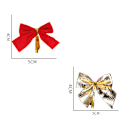 Pikkukuva 5 / 11: 12/24/36 kpl Joulurusetti Joulukoristeet Kotiin Kultainen Punainen Rusetti Joulukuusen Koristeet Uusi Vuosi 2024 Navidad Kerst Sisustus 01-Mixed 24pcs