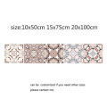 Miniatyrbilde 7 av 11: Mosaikkfliser i arabisk stil, klistremerker for stue, kjøkken, retro 3D vanntett veggmaleri, dekal, baderomsdekor, DIY selvklebende tapet 1 15x75cm