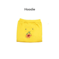 Miniatyrbillede 5 af 6: Wonder Egg Priority Ohto Ai Cosplay Kostumer Hættetrøje Pullover Gul Sweatshirt Shorts Paryk Taske Sok style4 L