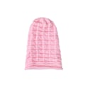 Miniatyrbilde 8 av 11: Plissert Flensermmansjett Lue Dame Høst og Vinter Ski Ullue Utendørs Strikket Lue Wine Red L（58-60cm）