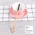 Pikkukuva 5 / 7: Japanilaistyylinen pitkäkahvainen kahvilusikka, luova puinen astiasto, sekoitustanko, maitotee, maito, hunaja, pieni puulusikan valmistaja Log fine handle wireless spoon