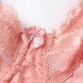 Miniatyrbild 4 av 4: Spetsbehåar i stora storlekar för kvinnor, sexig push-up-bh, tunn bralette, bekväma underkläder, lingerie-toppar, CD-kupa, behåar, kvinnliga underkläder Black 80E